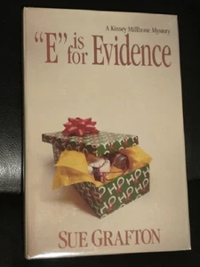 Signed Sue Grafton E is for Evidence Kinsey Milhone Henry Holt HC Near Fine - Picture 1 of 3
