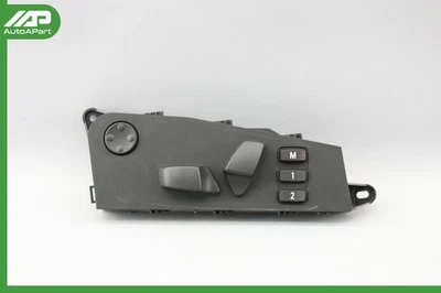 ✅ 07-13 Interruptor de memoria del asiento del lado del conductor delantero izquierdo BMW X5 E70 negro 9275063 OEM Foto 1 de 4