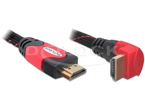 3x DELOCK Kabel HDMI A-A St/St 1.4 gewinkelt 5m - Bild 1 von 1
