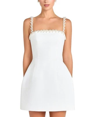 Mini vestido verde Charlotte para mujer 4 Foto 1 de 3