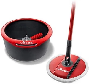 Vileda Spin & Clean Floor Mop & Bucket Set - Spin Mop for Floors 10L - New - Picture 1 of 5