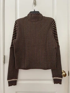 Nuevo sin etiquetas Free People Gamer Cuff We The Free Top Acanalado Tejido en Negro Talla C L Precio de venta sugerido por el fabricante 98 USD - Imagen 1 de 10