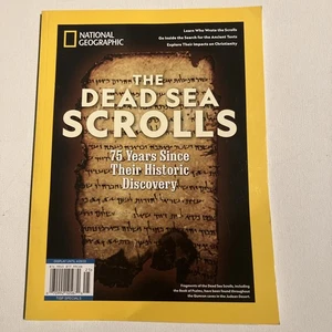 National Geographic May 2025 Magazine the Dead Sea Scrolls Inside the Search - Picture 1 of 3