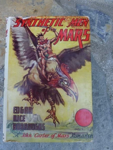 SYNTHETIC MEN OF MARS von Edgar Rice Burroughs (1940 HC/DJ) - Bild 1 von 7