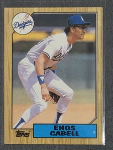 Enos Cabell #509 1987 Topps - Dodgers  - Picture 1 of 1