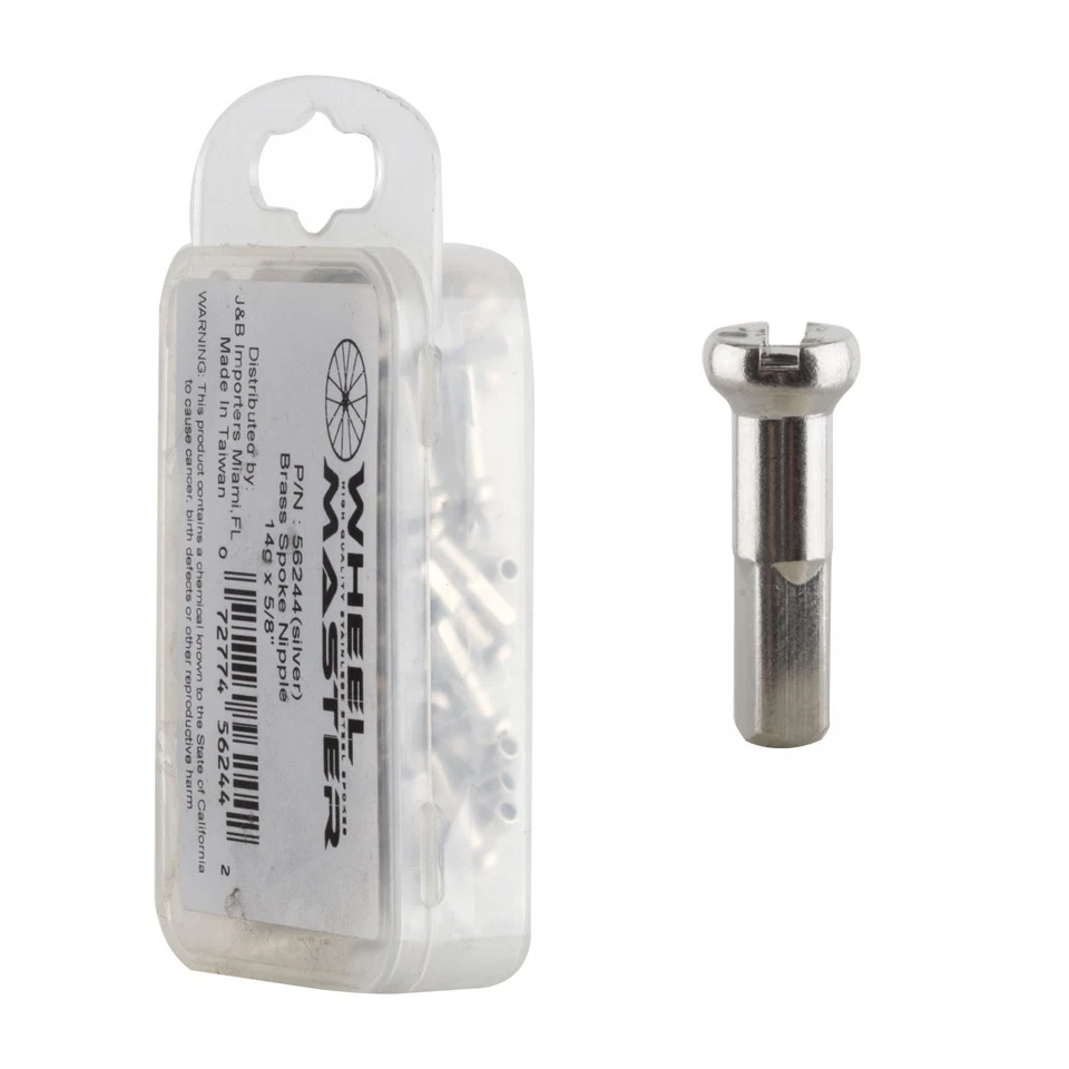 Wheel Master Spoke Nipple WM Brass 2.0x16mm SL Bgof144