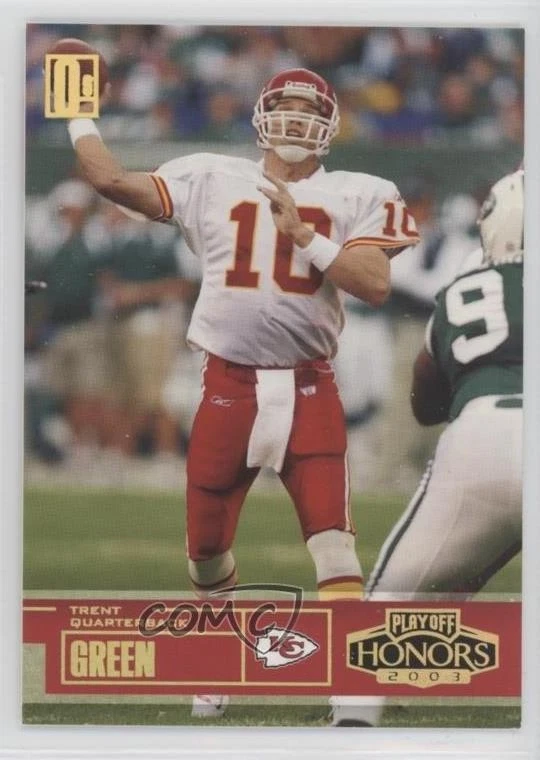 2003 Playoff Honors Os /100 Trent Green #95 - Image 1 of 2