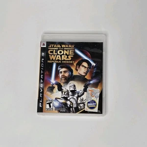 PS3 Star Wars: The Clone Wars Republic Heroes - PlayStation 3 - testato CIB - Foto 1 di 4