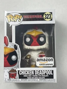 Funko Pop! Vinilo: Marvel - Chicken Deadpool - Amazon (Exclusivo) #323 - Imagen 1 de 6