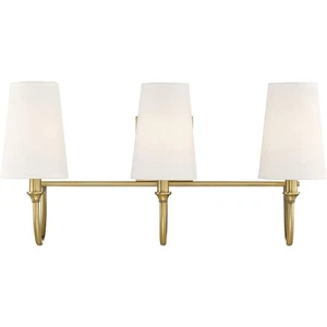 Savoy House Lighting 8-2542-3-322 Cameron Bathroom Vanity Light Warm Brass - Picture 1 of 6