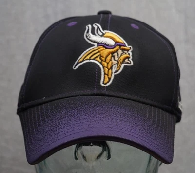 Minnesota Vikings Gorra, Sombrero Ajustado L XL Rebook Onfield Viking Logo Púrpura Ombre Foto 1 de 4