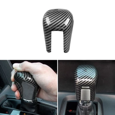 ABS Carbon Fiber Gear Shift Head Cover Trim For Honda Civic 10th Gen 2016 -2021 - Image 1 of 4