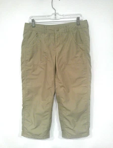 The North Face Horizon Capri Women's Size 8 Khaki Zip Pocket Hike Pants NF00CE4F - Picture 1 of 9