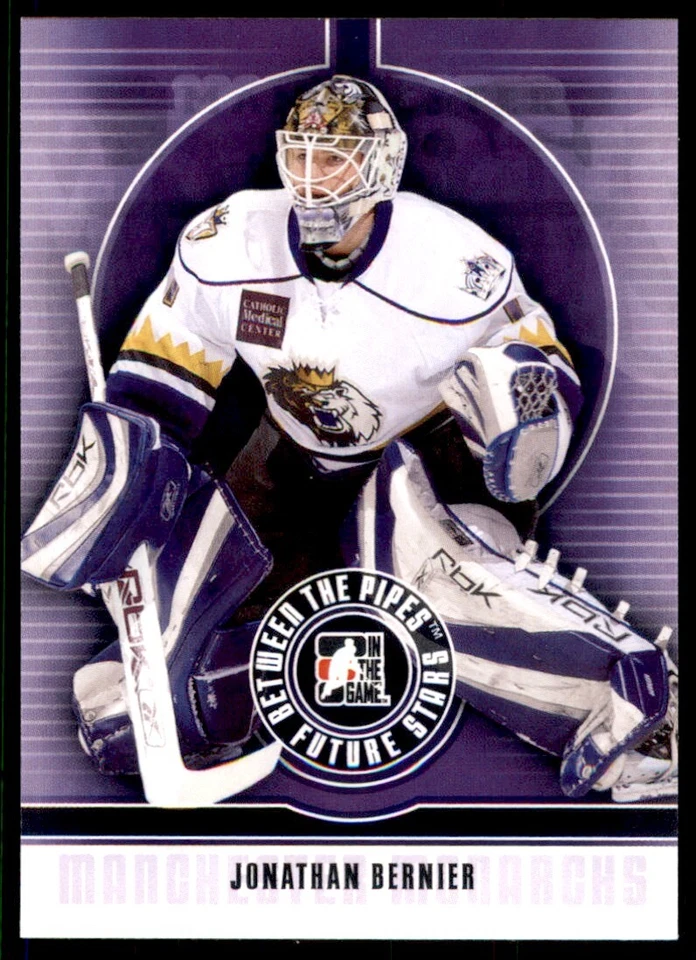 2008-09 In The Game Between Pipes Jonathan Bernier #23 - Image 1 of 2