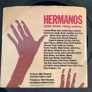 Hermanos 45RPM Cantaré, Cantarás/I Will Sing, You Will Sing 1985 80s Spanish Pop - Bild 1 von 6