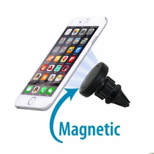 Auto Lüftungsgitter Halterung 360° Clip Magnet Halter Griff GPS für Handy Universal - Bild 1 von 6
