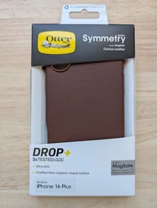 Otterbox Symmetry Cactus Leather MagSafe Series Apple iPhone 16 Plus Rich Adobe - Bild 1 von 2