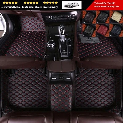 Premier Custom Make PU Leather Car Floor Mats for VW Tiguan Touareg Touran - Image 1 of 4