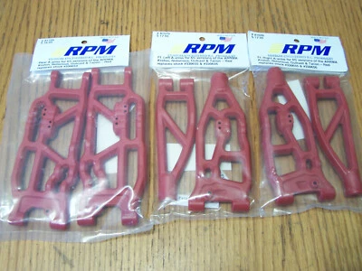 RPM 81579 81609 Front 81729 Rear Red A-Arms Arrma 6s Kraton Outcast for V5 & EXB - Image 1 of 2