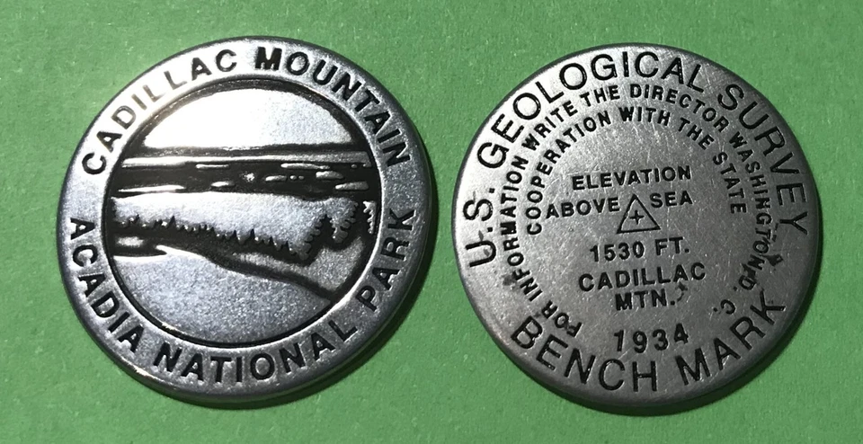 Acadia National Park Cadillac Mountain Token - Image 1 of 1