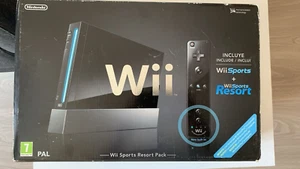 Nintendo Wii Negra - Consola Nueva, Abierta pero Sin Estrenar - Caja Original - Imagen 1 de 5