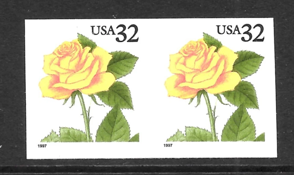 Die-Cutting Omitted ERROR Coil Pair Scott #3054a--MNH, 2024 Scott Cat $85 - Image 1 of 1