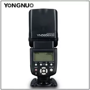 YONGNUO YN565EX III TTL HSS Speedlite Wireless GN58 Flash for Canon Nikon Camera - Picture 1 of 5