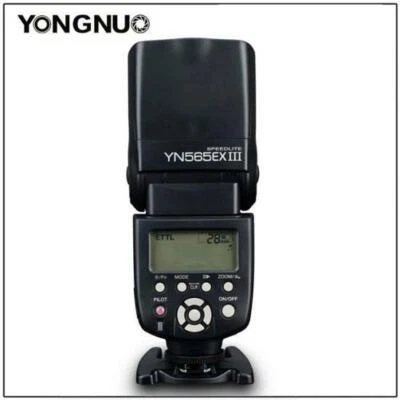 YONGNUO Flash Speedlight YN565EX III for Canon Lighting Studio Photography TTL - Image 1 of 4