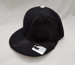 Cappello nero ricamato St. Louis Rams NFL berretto aderente flat-bill - Foto 1 di 6