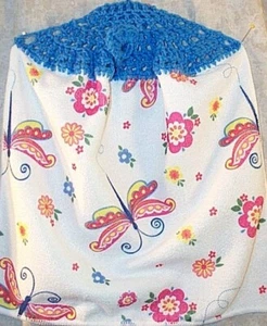 Home Decor' Kitchen Hanging Kitchen Towel Dragon Flies Pink Yellow Blue Green - Picture 1 of 1