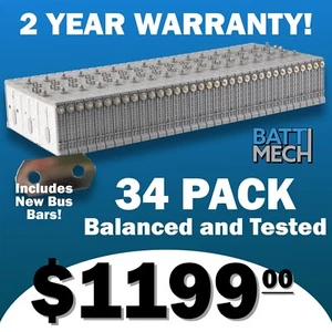 2015 2016 2017 Lexus HS 300H Hybrid Battery 34 Pack Cells Modules 2Yr 24k Wrty - Picture 1 of 5