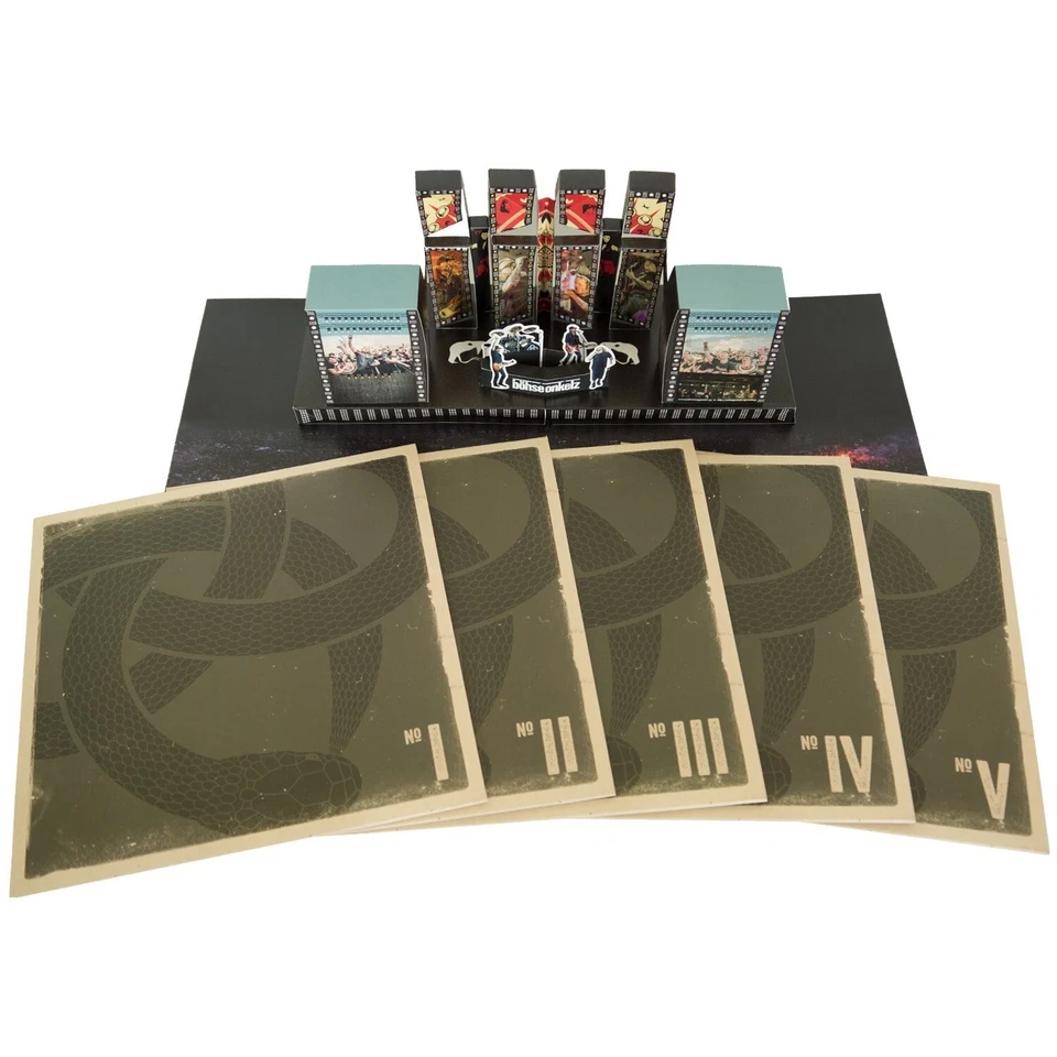 Böhse Onkelz live Am Hockenheimring 5lps 2audio CDs Neu/ovp