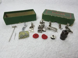 Singer Sewing Machine Feet: Rolled Hems, Shirring, Bias Binding, Accessories etc - Picture 1 of 17