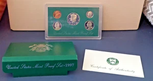 1997-S United States Proof Set OGP and COA - Picture 1 of 2