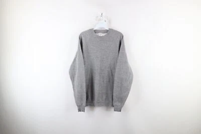 Sudadera de Colección Años 70 Russell Athletic Para Hombres XL Blanco Triblend Cuello Redondo Gris EE. UU. Foto 1 de 4