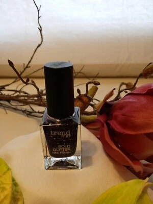 Trend it up Nagellack Nail Polish LILA 040 BOLD GLITTER 3D Effekt. 176/4 - Bild 1 von 2