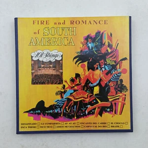 101 STRINGS Fire & Romance Of South America AS5040 Reel To Reel Audio 3 3/4 IPS - Imagen 1 de 3