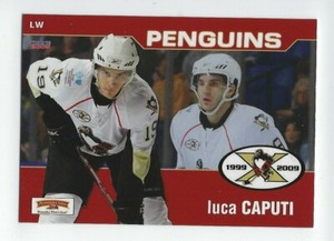 2008-09 Wilkes-Barre/Scranton Penguins (AHL) Luca Caputi (Kingston Frontenacs)