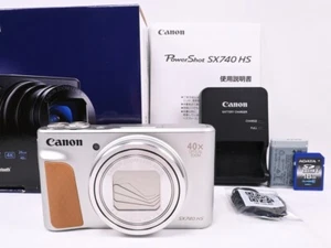 Canon PowerShot SX740 Digital Camera w/40x Optical Zoom w/SD card, Box - Picture 1 of 13