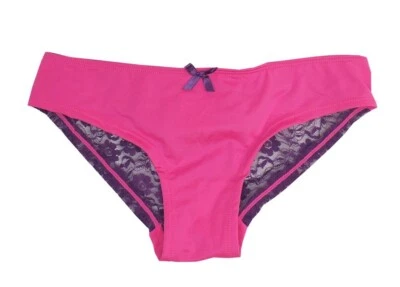 Joe Boxer Pink Lace Back Hipster Women's Panties S,M,L - Image 1 of 3