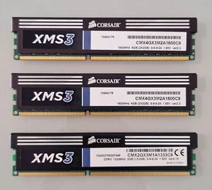 Corsair 6GB DDR3 UDIMM 1600MHz CL9 1.5V RAM Memory With Heatsinks - Picture 1 of 6