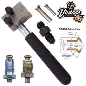 Volkswagen Hand Held In-situ DIN 4.75mm 3/16" Brake Pipe Flaring Tool UK MADE - Picture 1 of 2