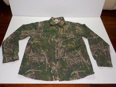 Camisa De Colección Roble Mossy YOUTH XL Hoja Sombra Manga Larga Abotonada Hecha en EE. UU. Foto 1 de 4