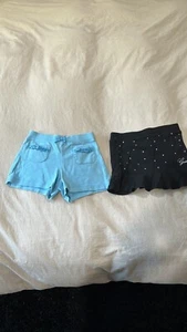 Lot Of Girls Shorts And Skirt, Blue And Black, Size 4T, Barely Worn - Picture 1 of 6