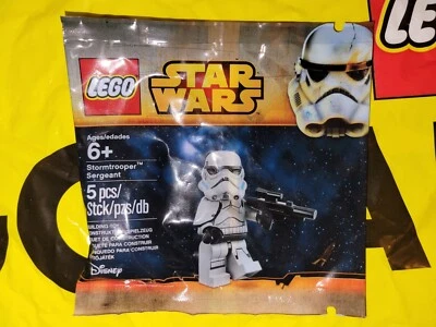 Polybag selado LEGO Star Wars 5002938 Stormtrooper Sargento! - Imagem 1 de 2