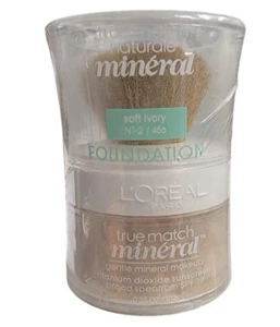 L'OREAL True Match Mineral Foundation Soft Ivory N1-2 / 456 New Sealed - Picture 1 of 2