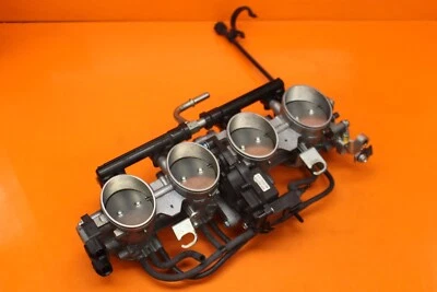 13-17 KAWASAKI NINJA ZX6R OEM MAIN FUEL INJECTORS / THROTTLE BODIES - Image 1 of 4