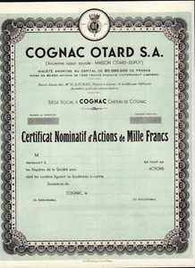 COGNAC OTARD SA France - now a part of Bacardi Group - Picture 1 of 1