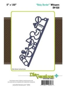 Die-versions - Baby Border metal die - for use in most cutting systems - Picture 1 of 1