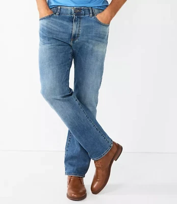 Jeans stretch reto masculino "Lee" Extreme Motion MVP ajuste regular - Lenny (azul) - Imagem 1 de 3